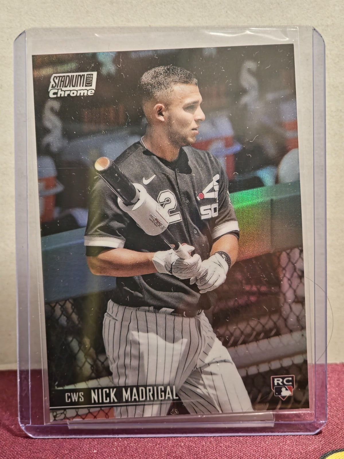 2021 Topps Stadium Club - Nick Madrigal #59 Refractor RC (FLR) 1