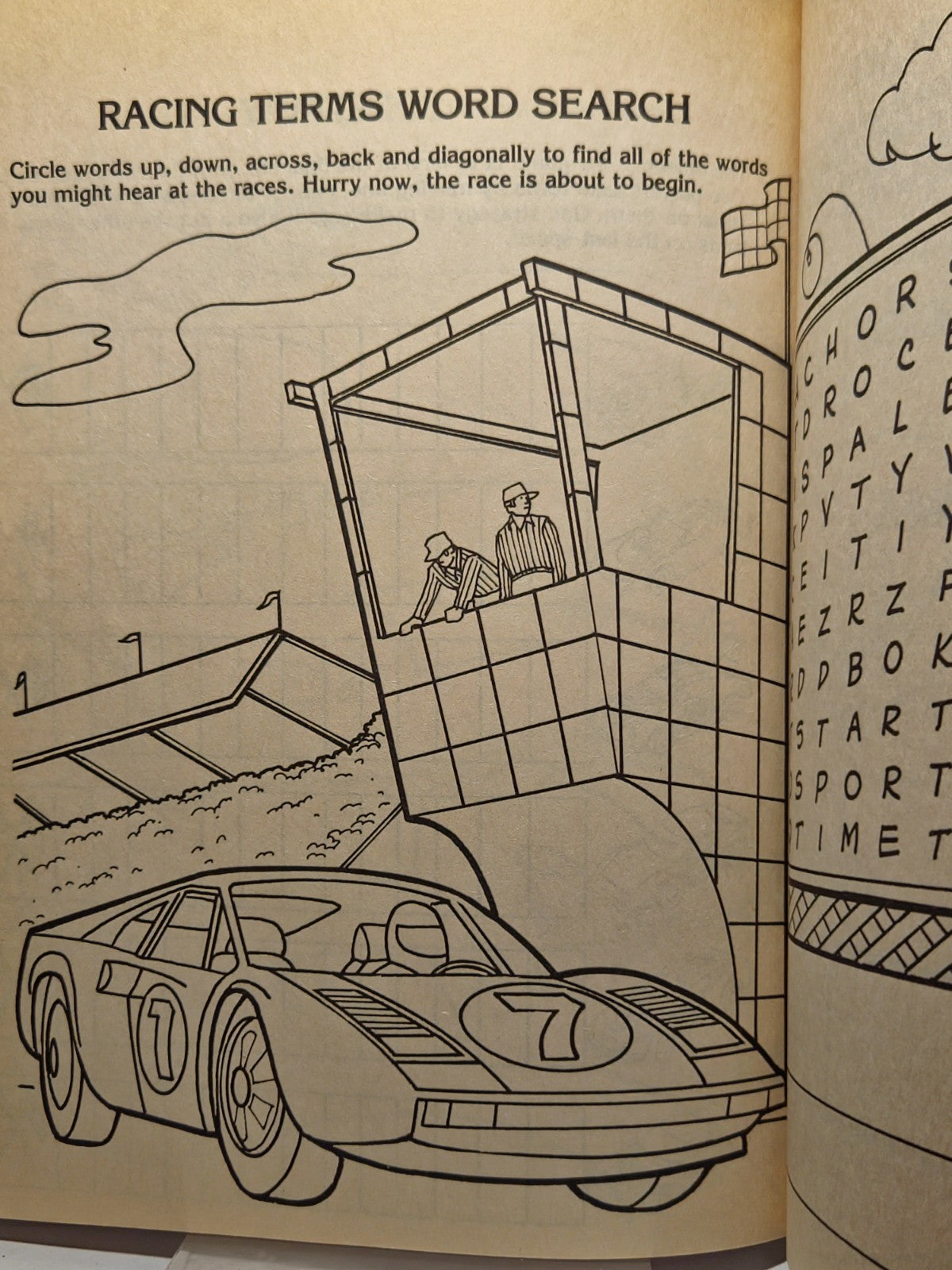 Vintage Hot Wheels Activity Book 1983 Mattel A Golden Book Western Publishing 3