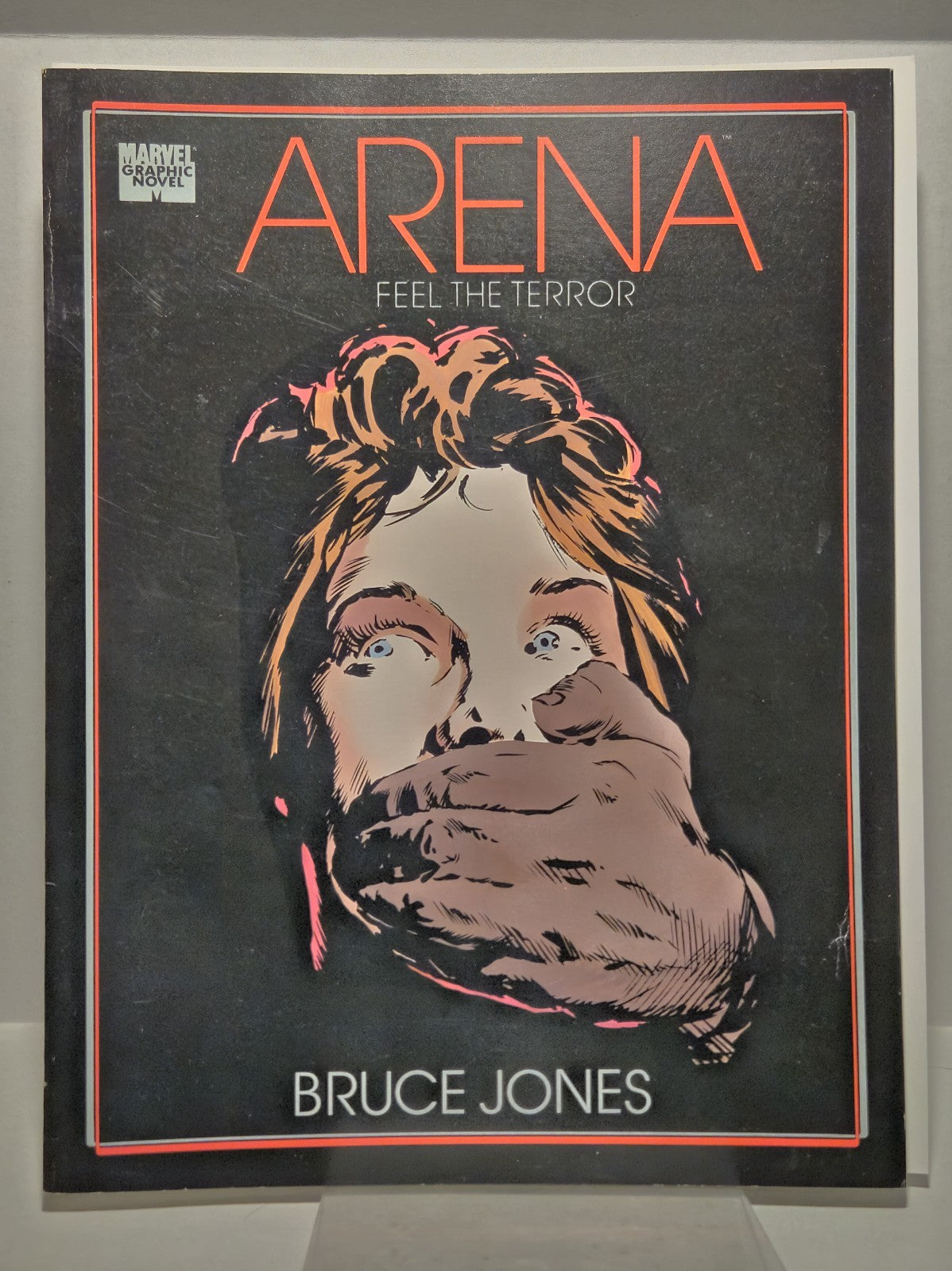 Marvel Graphic Novel Arena Feel The Terror Bruce Jones 1