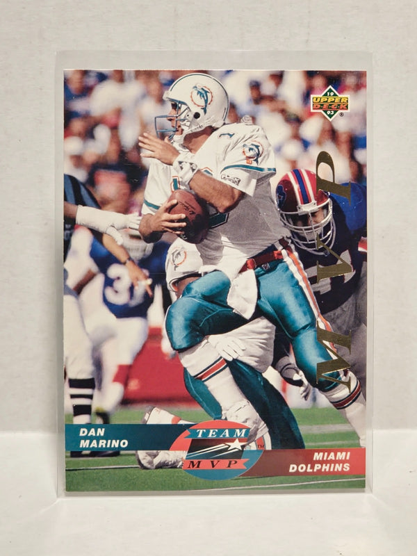 1993 Upper Deck Dan Marino Team MVPs Card #TM12