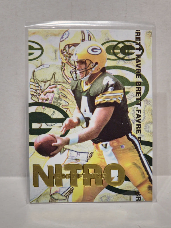 1995 Collector's Edge Nitro Redemption #22 Brett Favre HOF