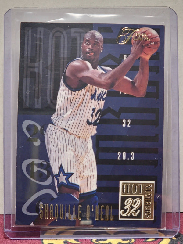 1994-95 Flair Shaquille O'Neal Hot Numbers Insert I #12 Magic