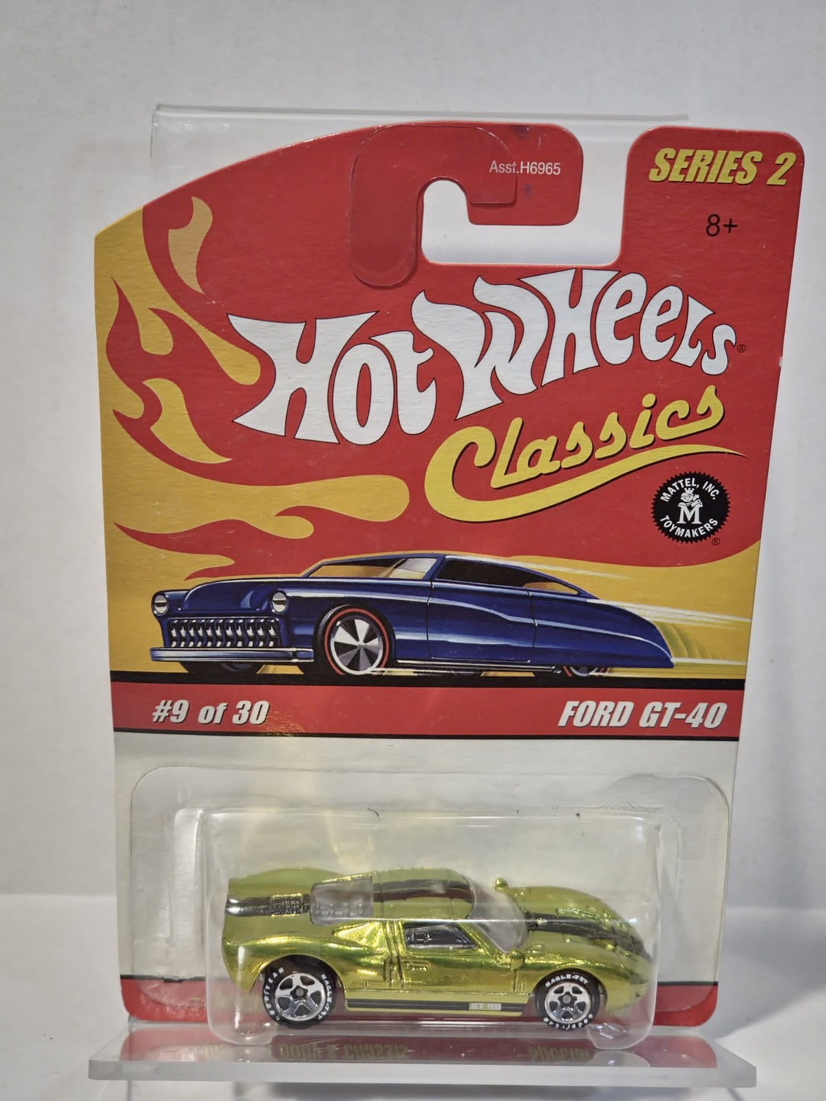 Hot Wheels Classics Series 2 9 /30 Ford GT-40 In Antifreeze 1