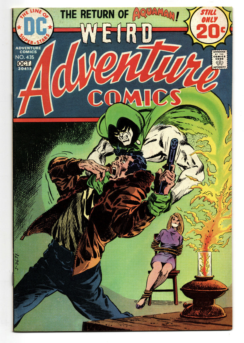 Adventure Comics  435 Weird! Spectre Aquaman DC Comics Mike Grell 1974 1