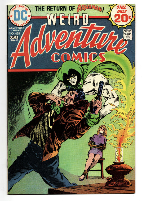 Adventure Comics  435 Weird! Spectre Aquaman DC Comics Mike Grell 1974