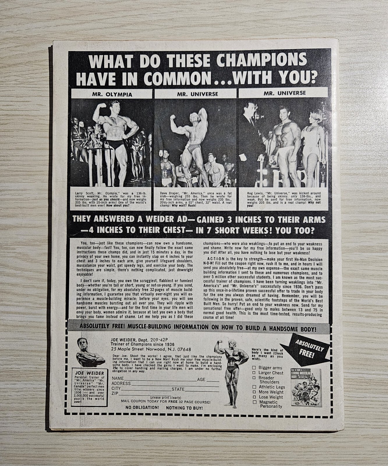 BOXING 1972 Annual #2 Muhammad Ali Joe Frazier George Foreman Jack Johnson 2