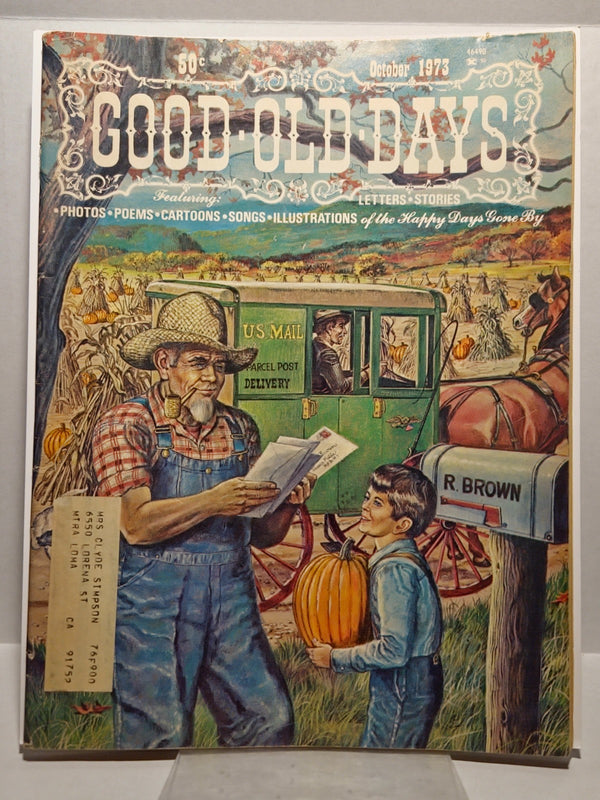 Good Old Days Magazine October 1973