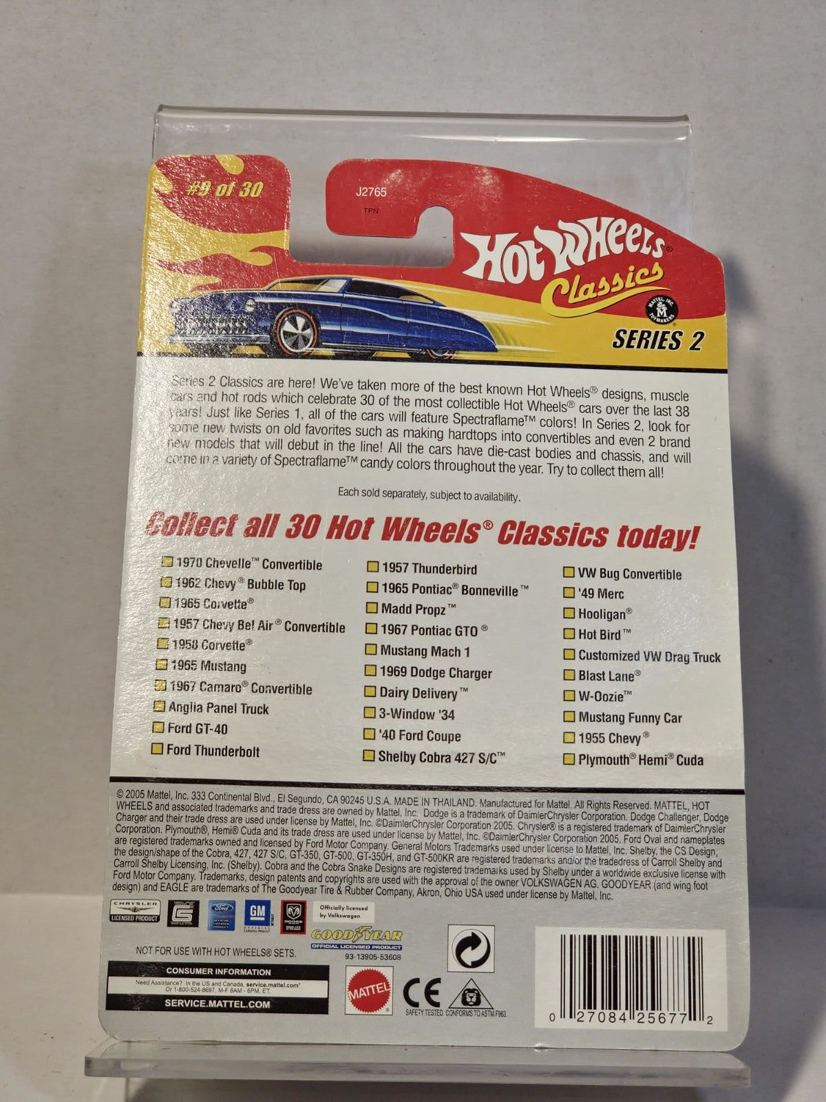 Hot Wheels Classics Series 2 9 /30 Ford GT-40 In Antifreeze 2