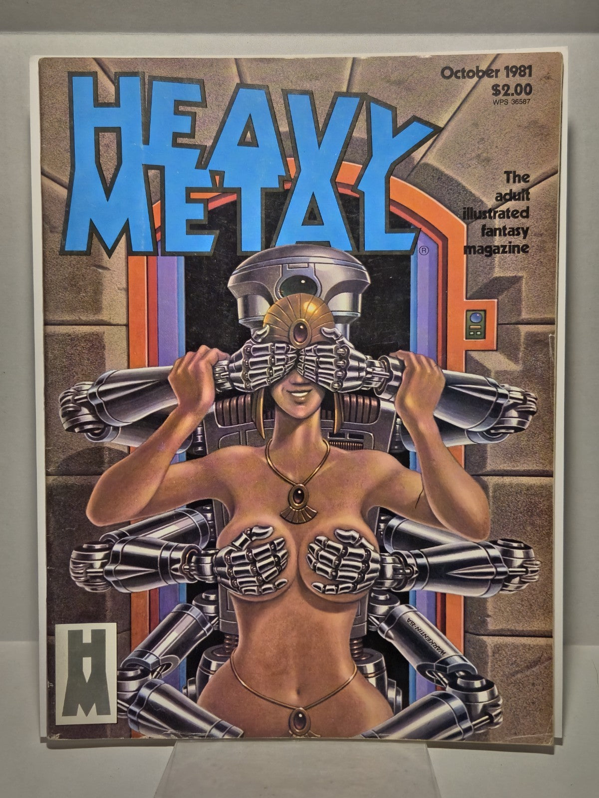 Vintage HEAVY METAL 1981 October Fantasy Magazine 1