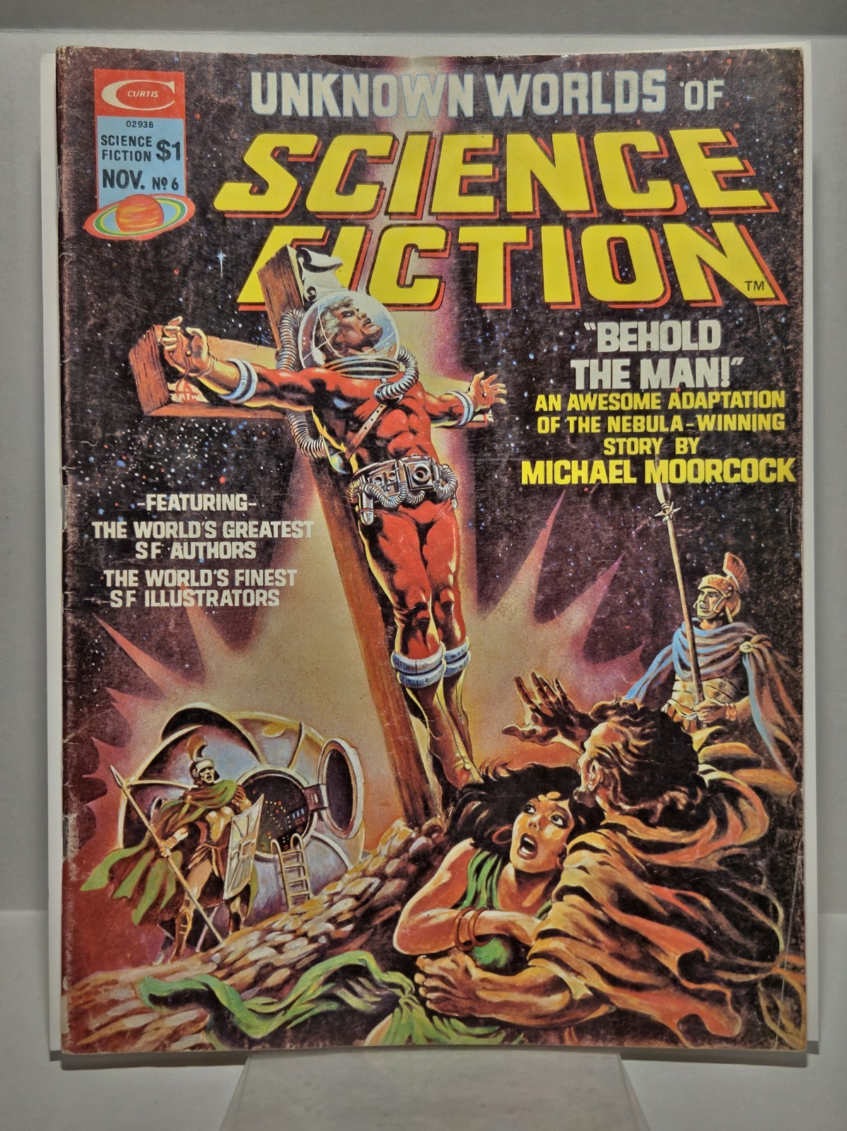 Unknown Worlds Of Science Fiction # 6 Curtis Comic Book Magazine 1