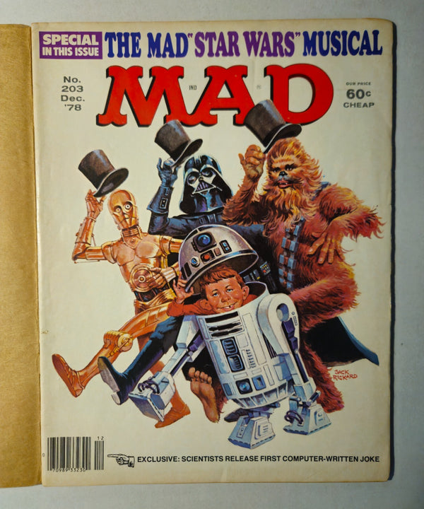 MAD Magazine #203 December 1978 Star Wars Musical Special