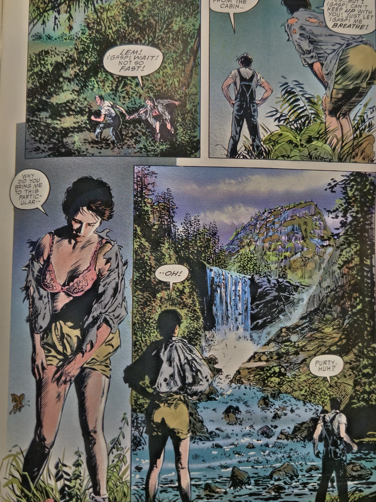 Marvel Graphic Novel Arena Feel The Terror Bruce Jones 2