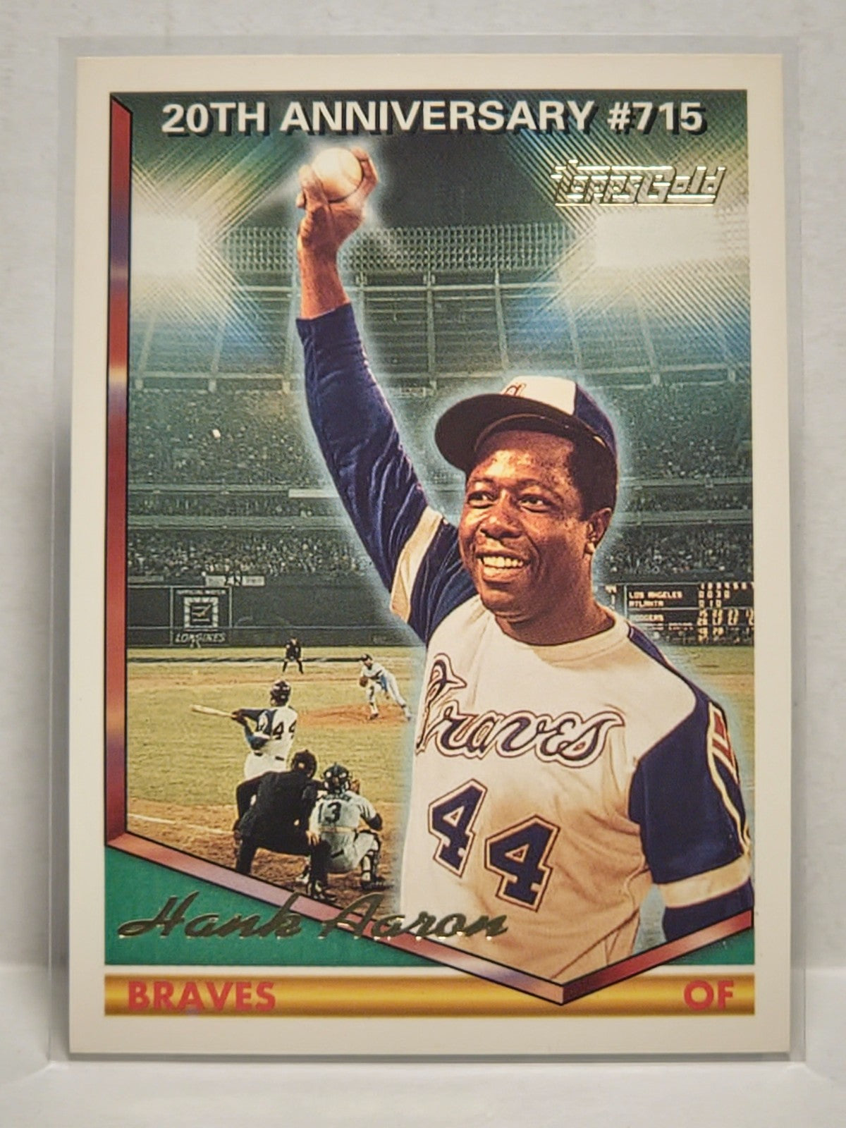 1994 Topps Gold - Hank Aaron #715 1