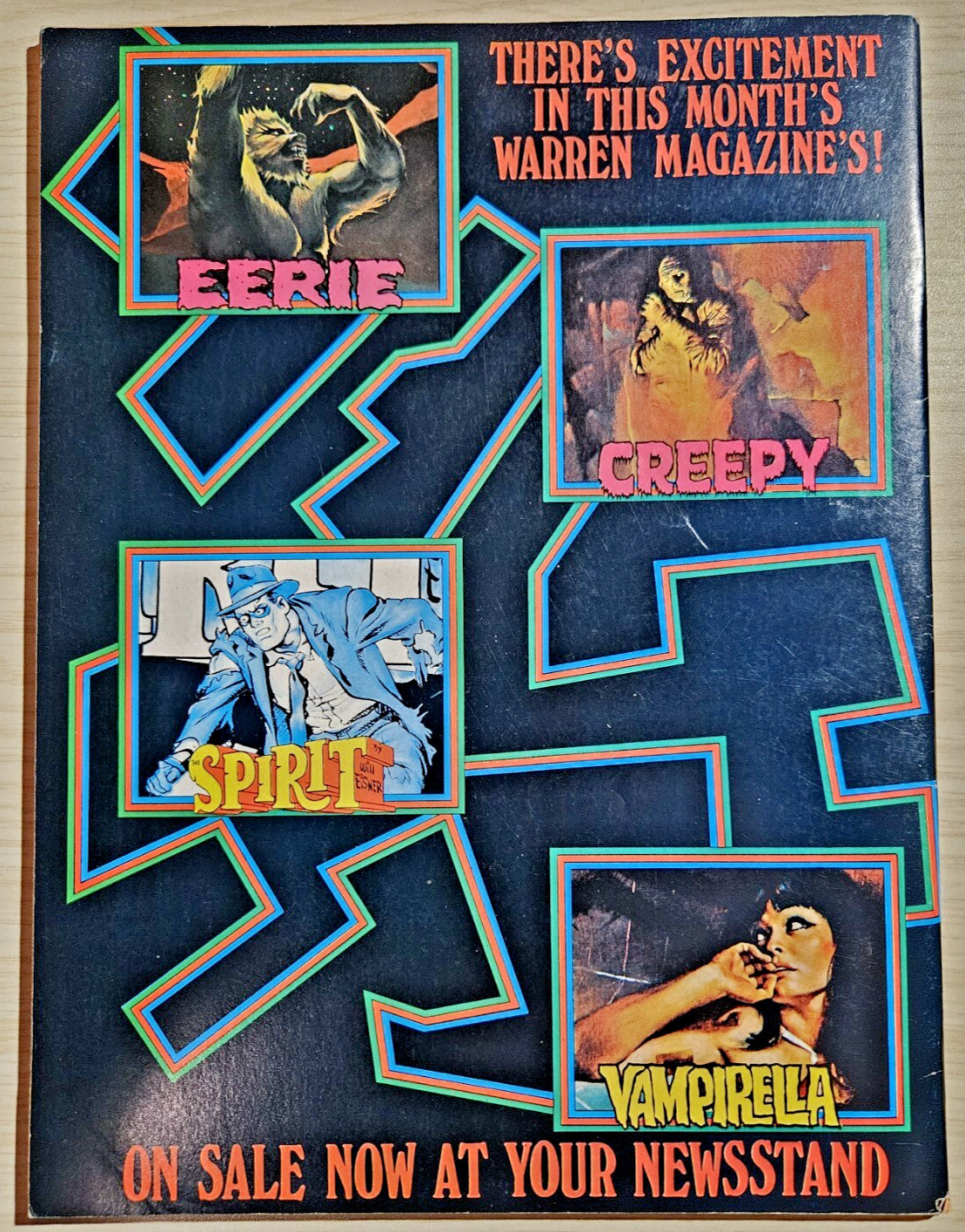 The Spirit #2 1974 Warren Publishing Will Eisner COLOR Magazine 2
