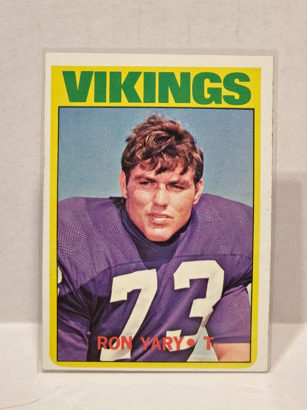 1972 Topps - Ron Yary #104 (RC) 1