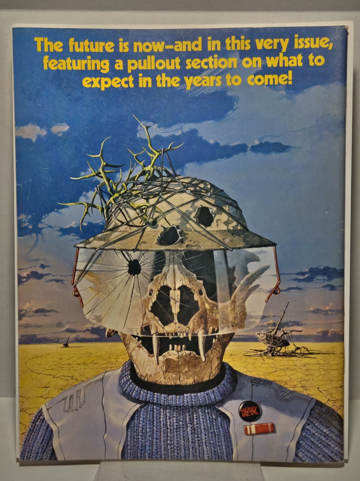Vintage HEAVY METAL Magazine January 1982 Newsstand 2