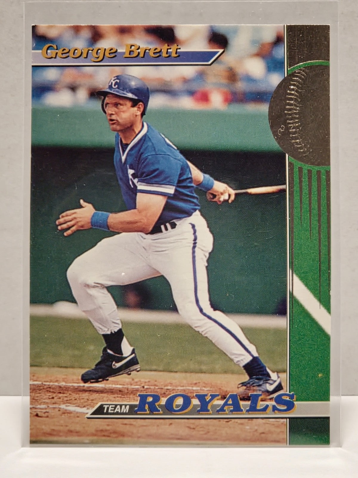 1993 Topps Stadium Club Teams Kansas City Royals George Brett #1 HOF 1