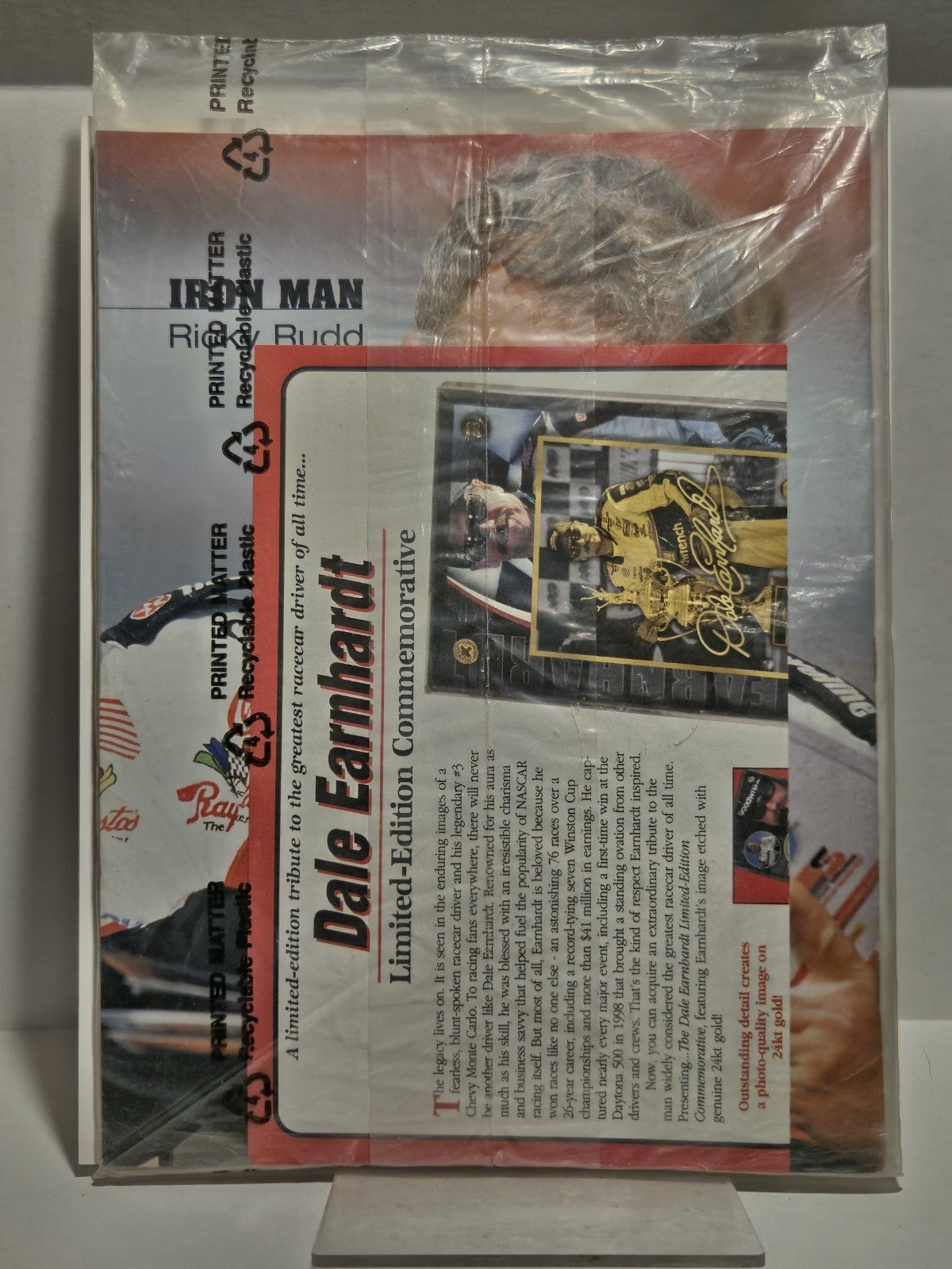 Beckett Racing Magazine June 2002 Issue 94 Dale Earnhardt Jr Cover POLYBAGGED 2