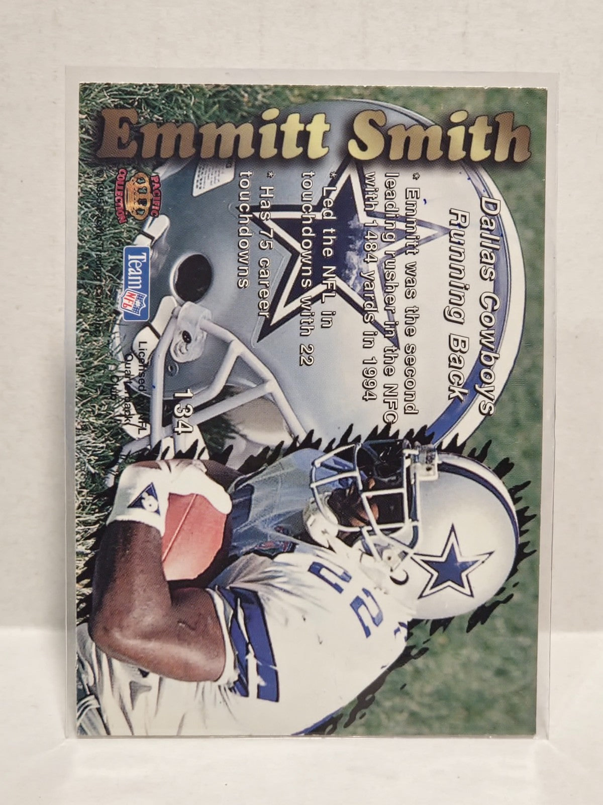 1995 Pacific Prisms - Emmitt Smith #134 2