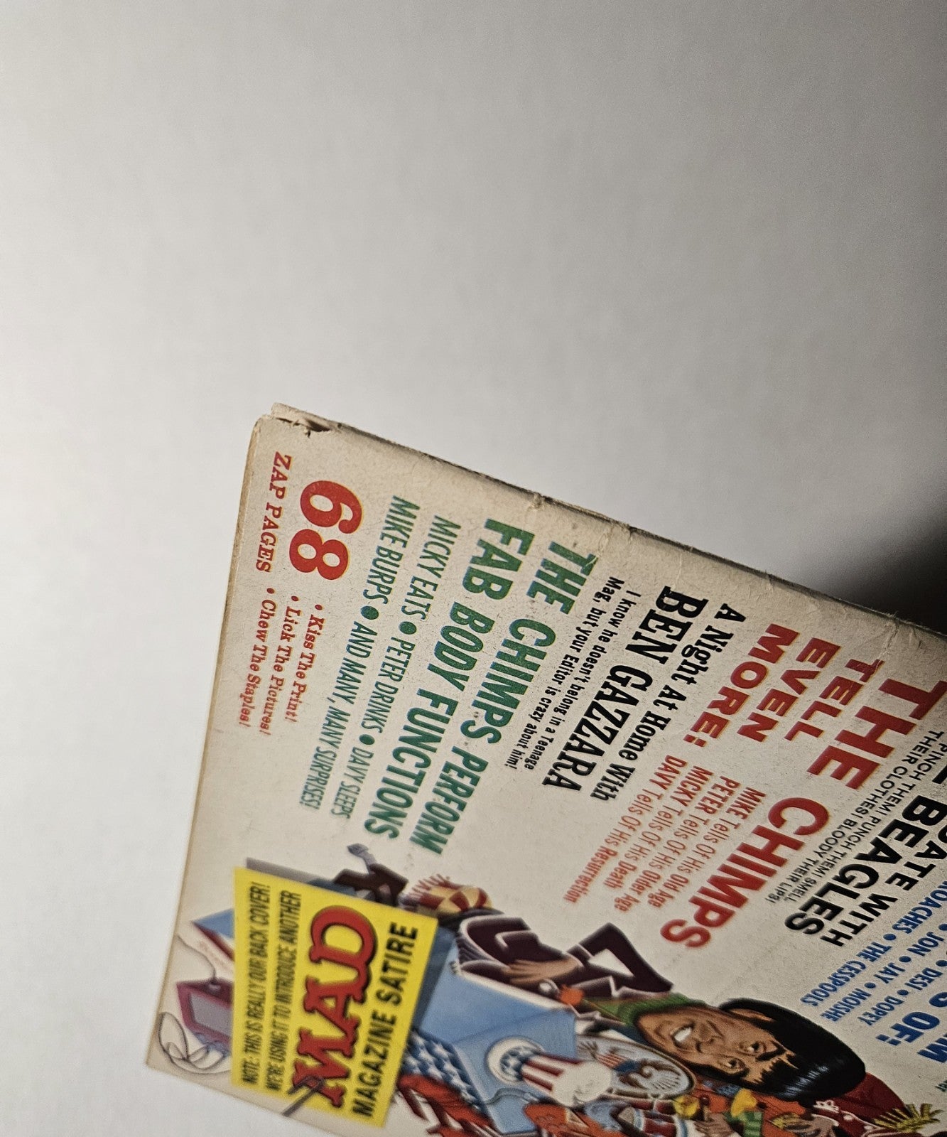 MAD Magazine # 121 September 1966 Iconic Beatles Issue 3
