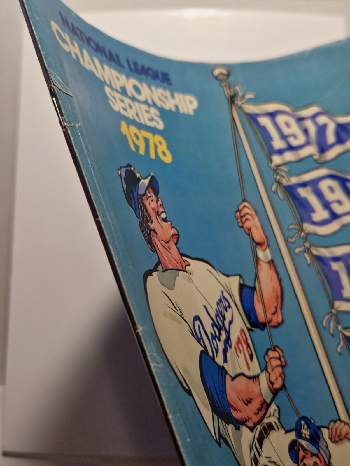1978 National League Championship Series Baseball Program Dodgers 4
