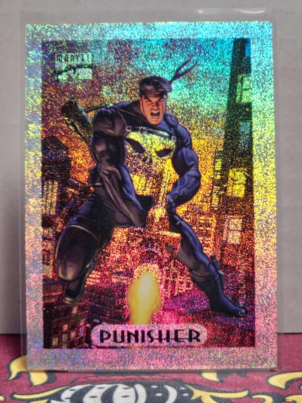 1994 Marvel Masterpieces Punisher Holofoil Silver #6 1