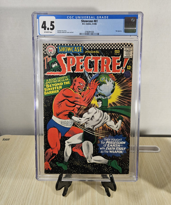 Showcase #61 Presents The Spectre Graded CGC 4.5 MURPHY ANDERSON Cover/Art 1966