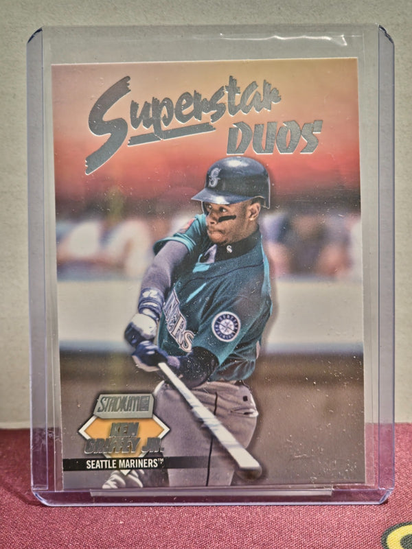 2021 Topps Stadium Club - Superstar Duos Ken Griffey Jr, Randy Johnson #SD-14