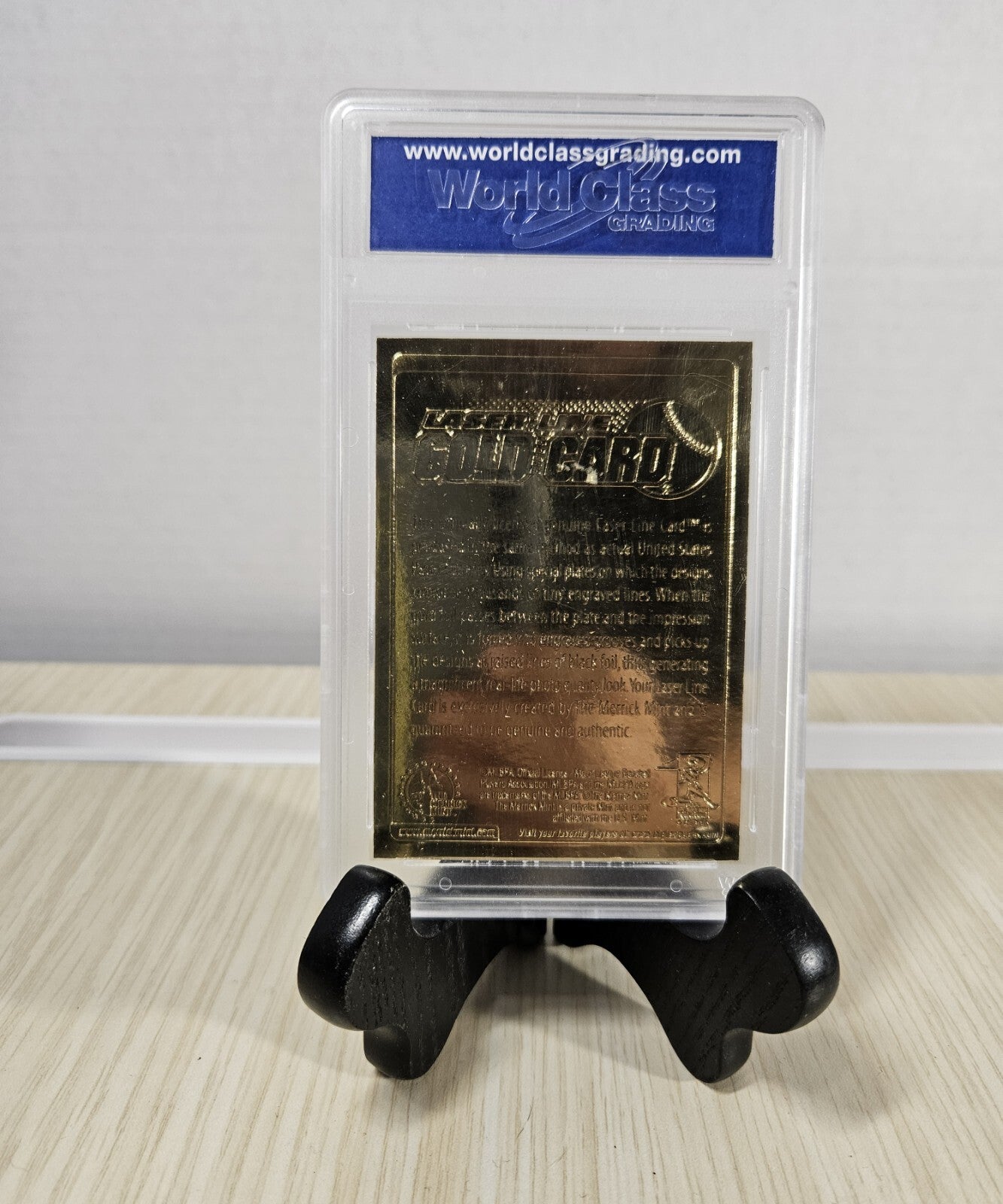 Albert Pujols 2003 Laser Line Gold Card Graded WCG GEM MINT 10 Cardinals 2