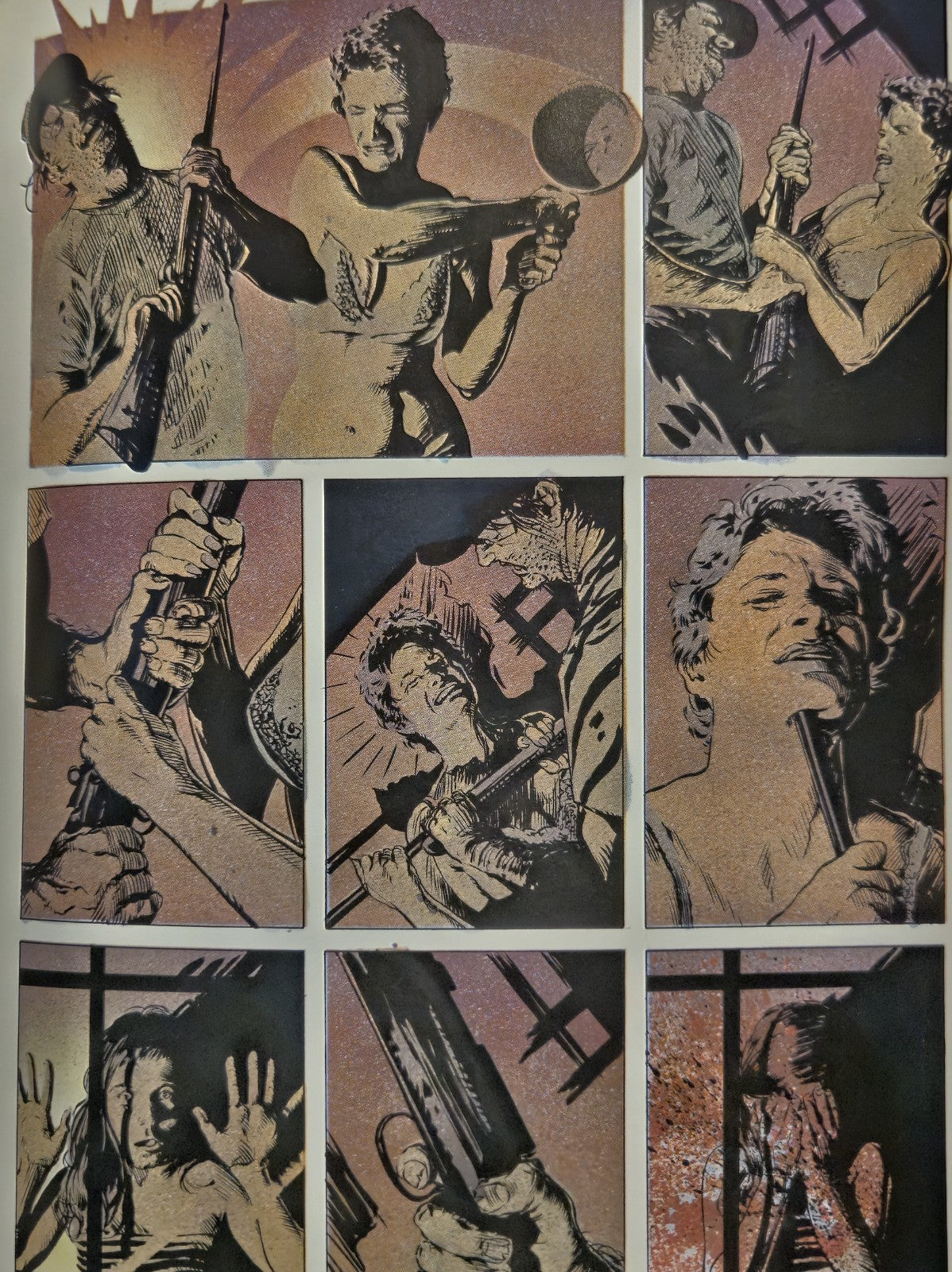 Marvel Graphic Novel Arena Feel The Terror Bruce Jones 3