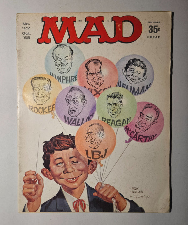 MAD Magazine #122 October 1968 "Ideal Presidential Candidate" Issue