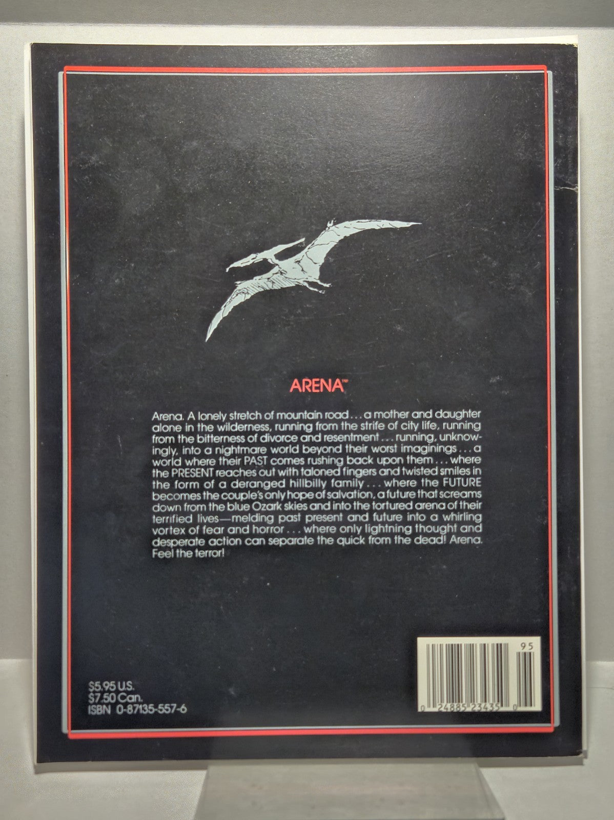 Marvel Graphic Novel Arena Feel The Terror Bruce Jones 4