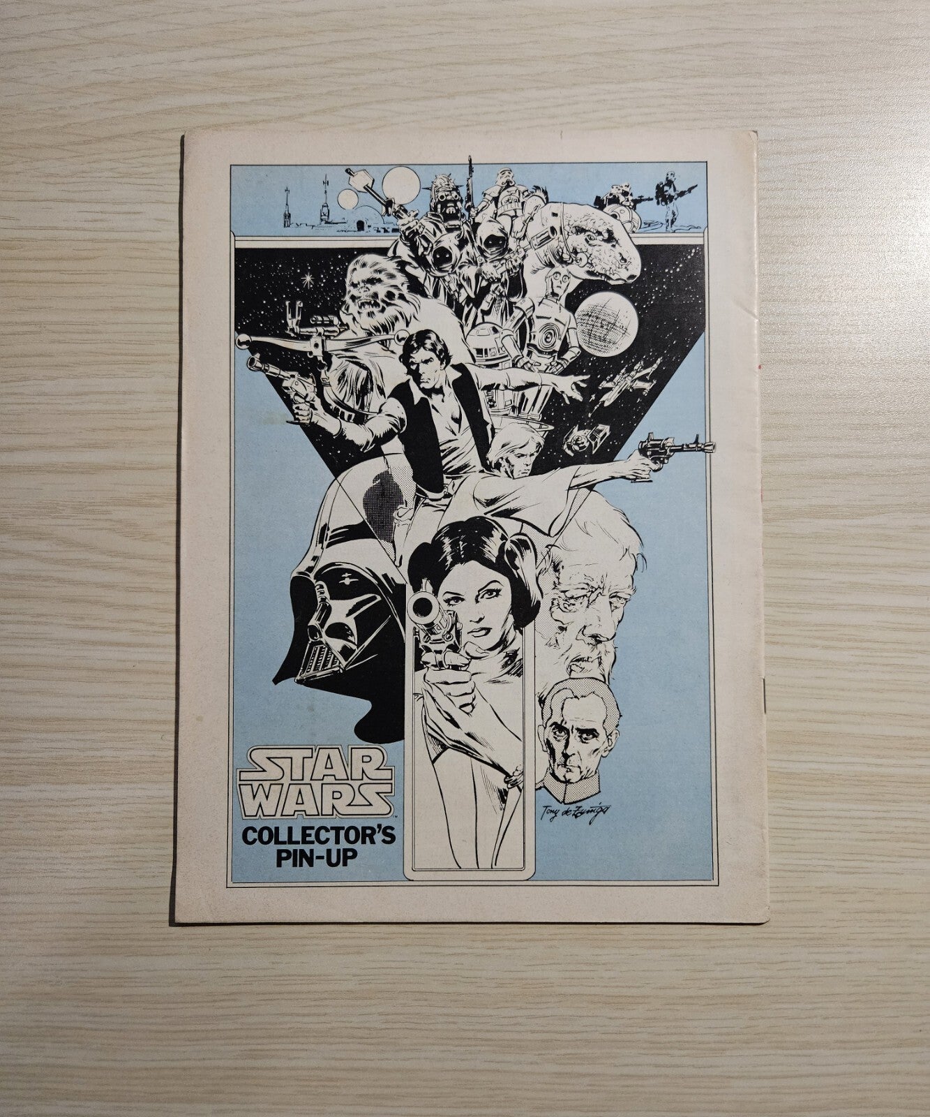 Star Wars Weekly Comic # 3 1978 UK Marvel Magazine Luke Skywalker Obi-Wan Kenobi 2