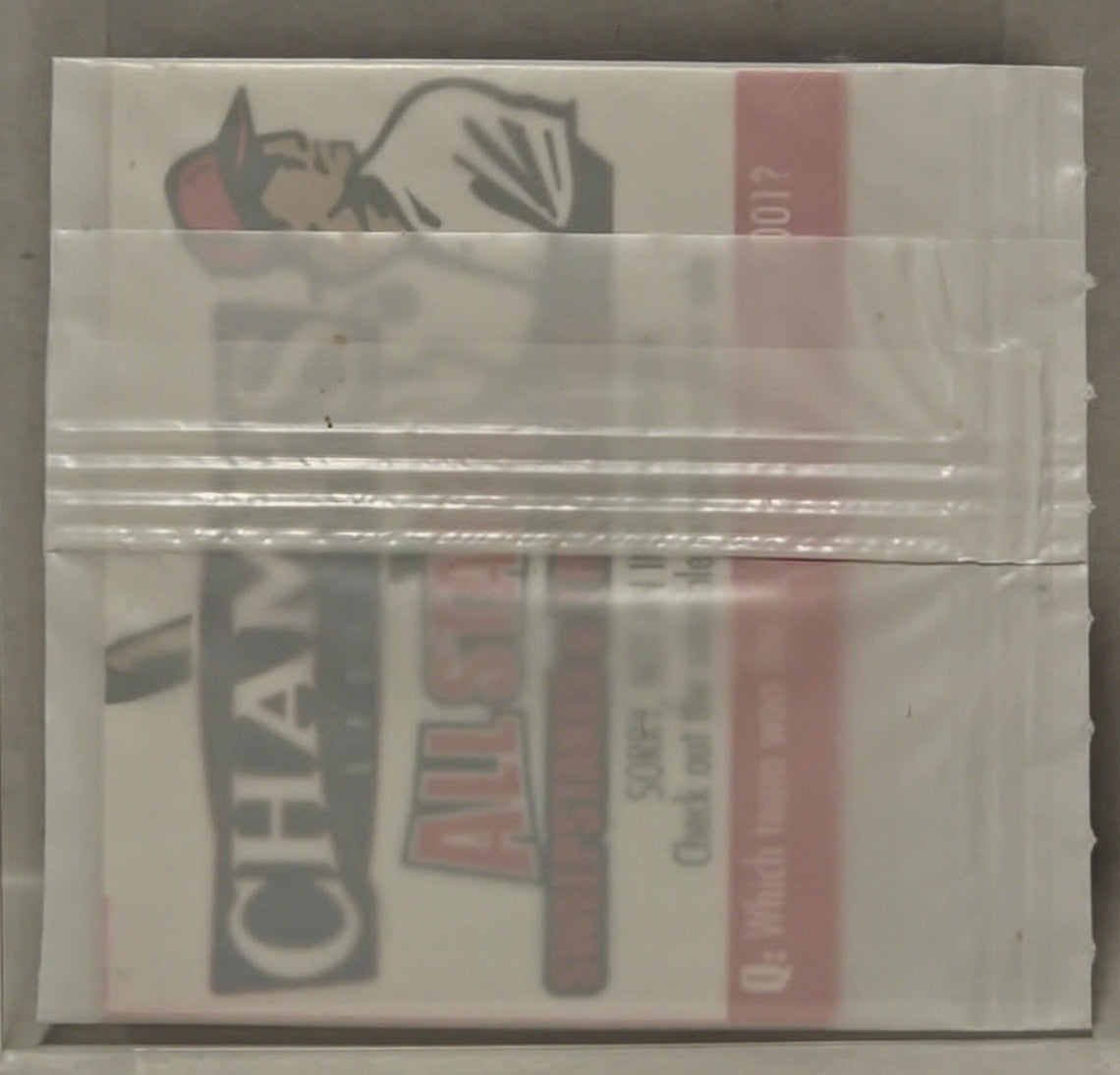 2002 Topps Cracker Jack All-Stars Food Issue Mini Card #23 Richie Sexson Sealed 2